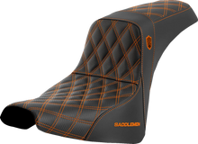Load image into Gallery viewer, Saddlemen Pro Series SDC Performance Seat - Orange Stitch