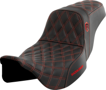 Load image into Gallery viewer, Saddlemen Pro Series SDC Performance Seat - without Backrest - Red Stitch - FLH/FLT '08-'23 SC80807RED - Main Product View