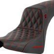 Load image into Gallery viewer, Saddlemen Pro Series SDC Performance Seat - without Backrest - Red Stitch - FXBB/FXST '18-'23 SC81830RED - Main Product View