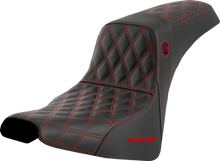 Load image into Gallery viewer, Saddlemen Pro Series SDC Performance Seat - without Backrest - Red Stitch - FXBB/FXST '18-'23 SC81830RED - Main Product View