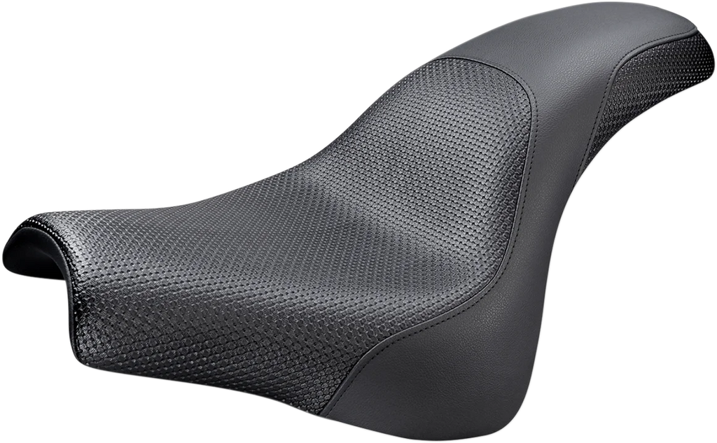 Saddlemen Profiler™ Basket-weave Seat - Black 818-28-147 - Main Product View