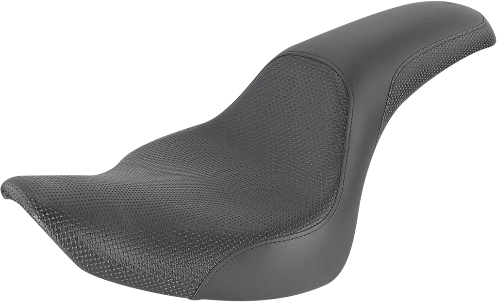 Saddlemen Profiler™ Basket-weave Seat - Black - FB '07-'17 806-12-147 - Main Product View