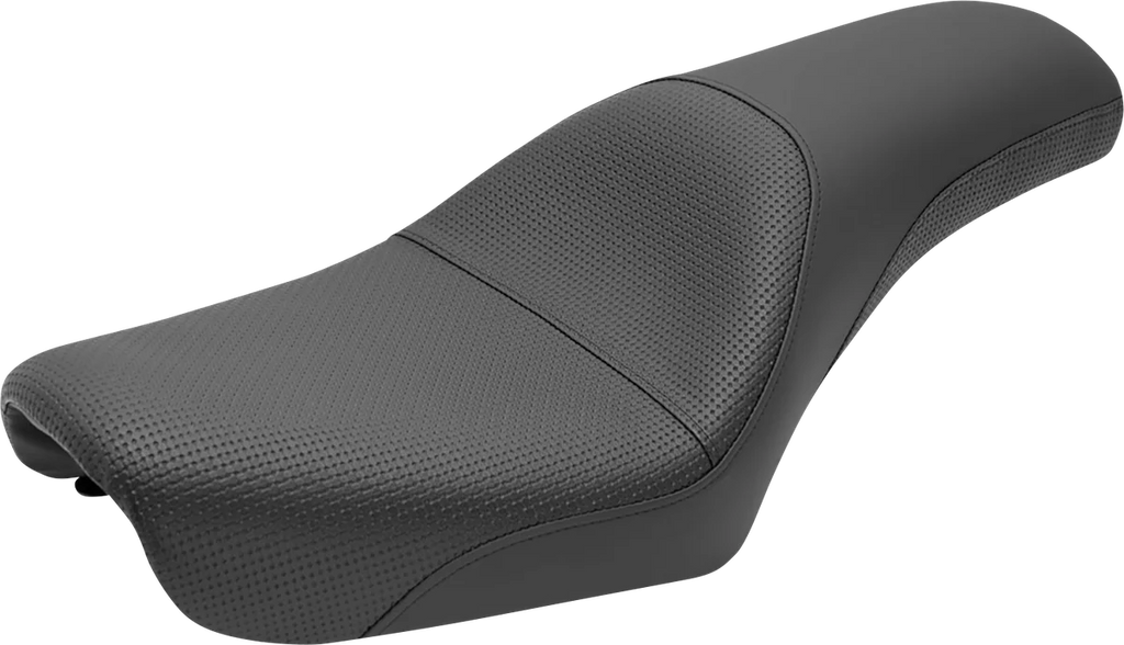 Saddlemen Profiler™ Basket-weave Seat - Black - FXDWG 804-05-147 - Main Product View
