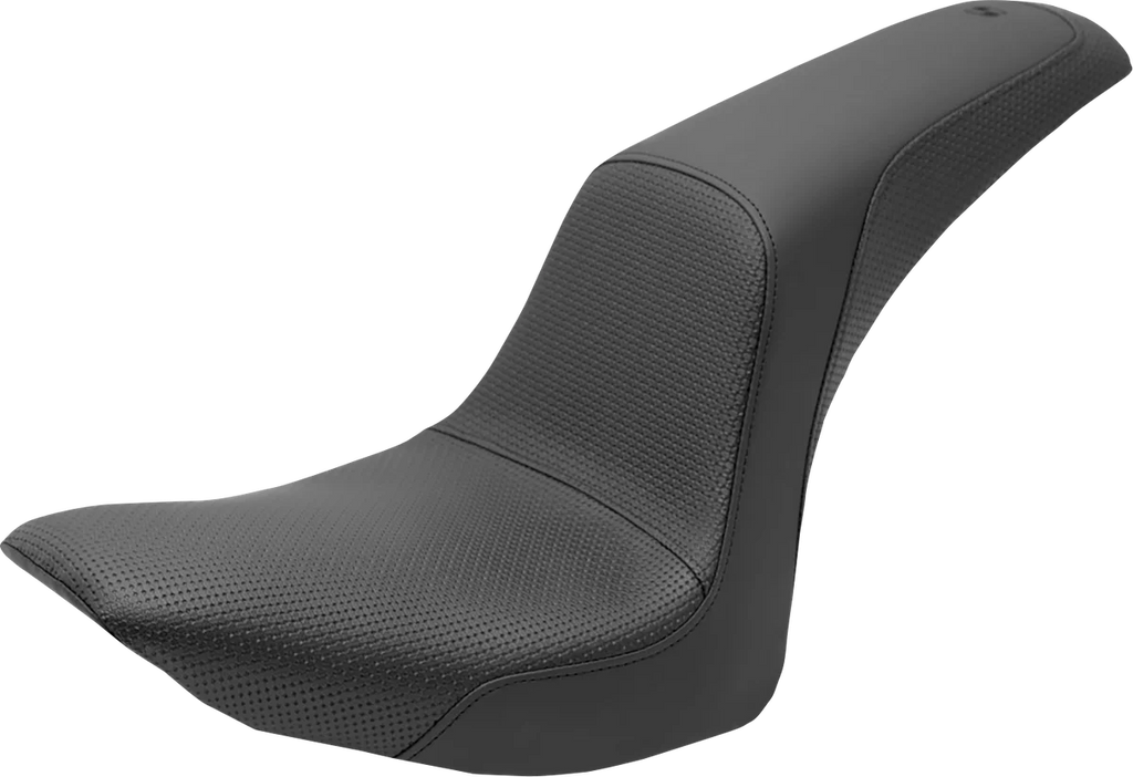 Saddlemen Profiler™ Basket-weave Seat - Black - Softail '06-'17 806-23-147 - Main Product View