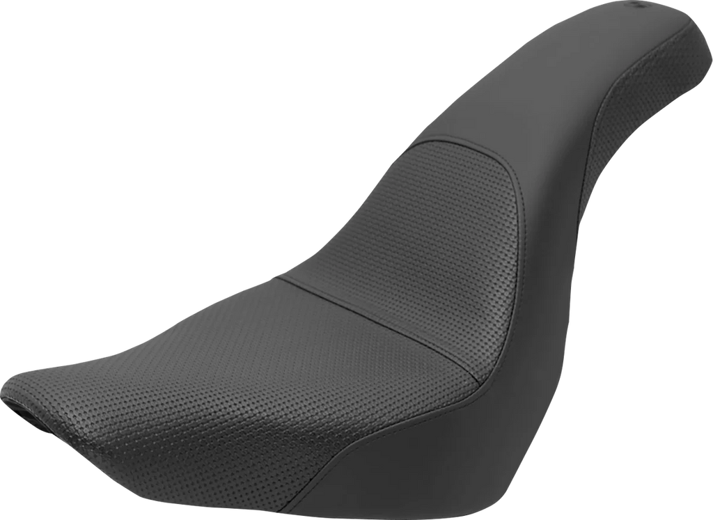 Saddlemen Profiler™ Basket-weave Seat - Black - Softail 818-29-147 - Main Product View
