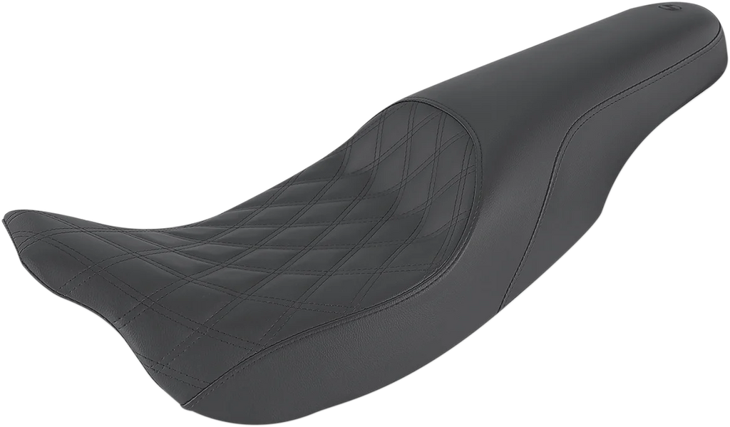 Saddlemen Profiler Seat - Front Lattice/Rear Smooth - Black - FL 808-07B-149 - Main Product View