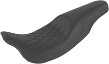 Load image into Gallery viewer, Saddlemen Profiler Seat - Front Lattice/Rear Smooth - Black - FL 808-07B-149 - Main Product View
