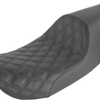 Load image into Gallery viewer, Saddlemen Profiler Seat - Front Lattice/Rear Smooth - Black - FLHR/X 897-06-149 - Main Product View