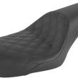 Load image into Gallery viewer, Saddlemen Profiler Seat - Front Lattice/Rear Smooth - Black - FXD '04-'05 804-04-149 - Main Product View
