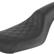 Load image into Gallery viewer, Saddlemen Profiler Seat - Front Lattice/Rear Smooth - Black - FXD '96-'03 896-04-149 - Main Product View