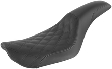 Load image into Gallery viewer, Saddlemen Profiler Seat - Front Lattice/Rear Smooth - Black - FXD '96-'03 896-04-149 - Main Product View