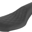 Load image into Gallery viewer, Saddlemen Profiler Seat - Front Lattice/Rear Smooth - Black - FXDWG 896-05-149 - Main Product View