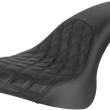 Load image into Gallery viewer, Saddlemen Profiler Seat - Front Lattice/Rear Smooth - Black - FXFB/S 818-28-149 - Main Product View