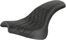 Load image into Gallery viewer, Saddlemen Profiler Seat - Front Lattice/Rear Smooth - Black - FXFB/S 818-28-149 - Main Product View