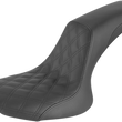 Load image into Gallery viewer, Saddlemen Profiler Seat - Front Lattice/Rear Smooth - Black - FXST/FLST '84-'99 884-01-149 - Main Product View