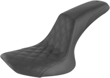 Load image into Gallery viewer, Saddlemen Profiler Seat - Front Lattice/Rear Smooth - Black - FXST/FLST '84-'99 884-01-149 - Main Product View