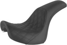 Load image into Gallery viewer, Saddlemen Profiler Seat - Front Lattice/Rear Smooth - Black - FXSTD 800-02-149 - Main Product View
