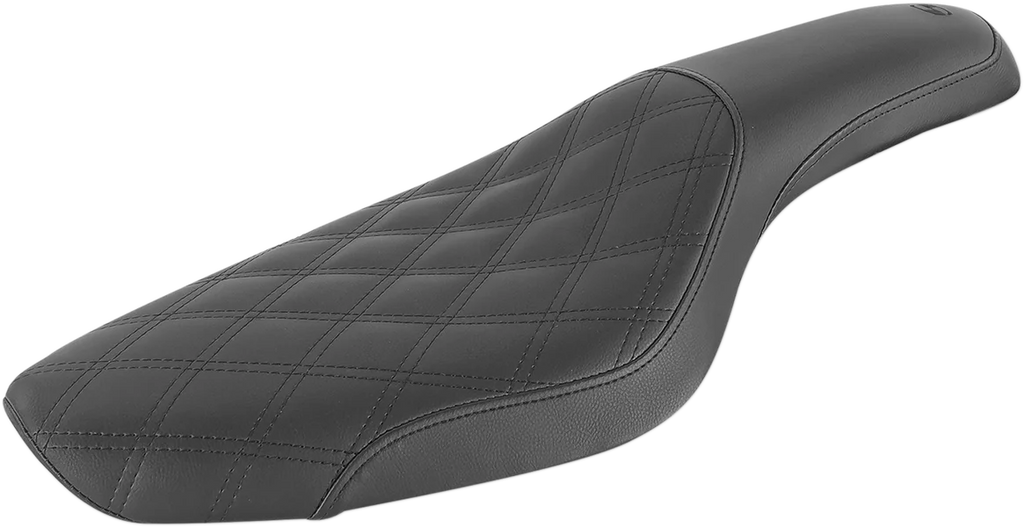 Saddlemen Profiler Seat - Front Lattice/Rear Smooth - Black - XL 879-03-149 - Main Product View