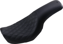 Load image into Gallery viewer, Saddlemen Profiler Seat - Front Lattice/Rear Smooth - Black 806-04-149 - Main Product View
