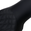 Load image into Gallery viewer, Saddlemen Profiler Seat - Front Lattice/Rear Smooth - Black 806-04-149 - Side View