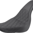 Load image into Gallery viewer, Saddlemen Profiler Seat - Front Lattice/Rear Smooth - Black 818-29-149 - Main Product View