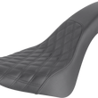 Load image into Gallery viewer, Saddlemen Profiler Seat - Front Lattice/Rear Smooth - Black 818-33-149 - Main Product View
