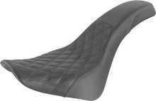 Load image into Gallery viewer, Saddlemen Profiler Seat - Front Lattice/Rear Smooth - Black 818-33-149 - Main Product View