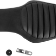 Load image into Gallery viewer, Saddlemen Profiler™ Tuck-n-Roll Seat - Black 879-03-148 - Back View
