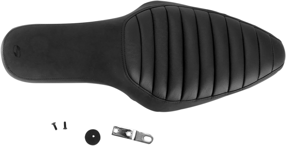 Saddlemen Profiler™ Tuck-n-Roll Seat - Black 879-03-148 - Back View
