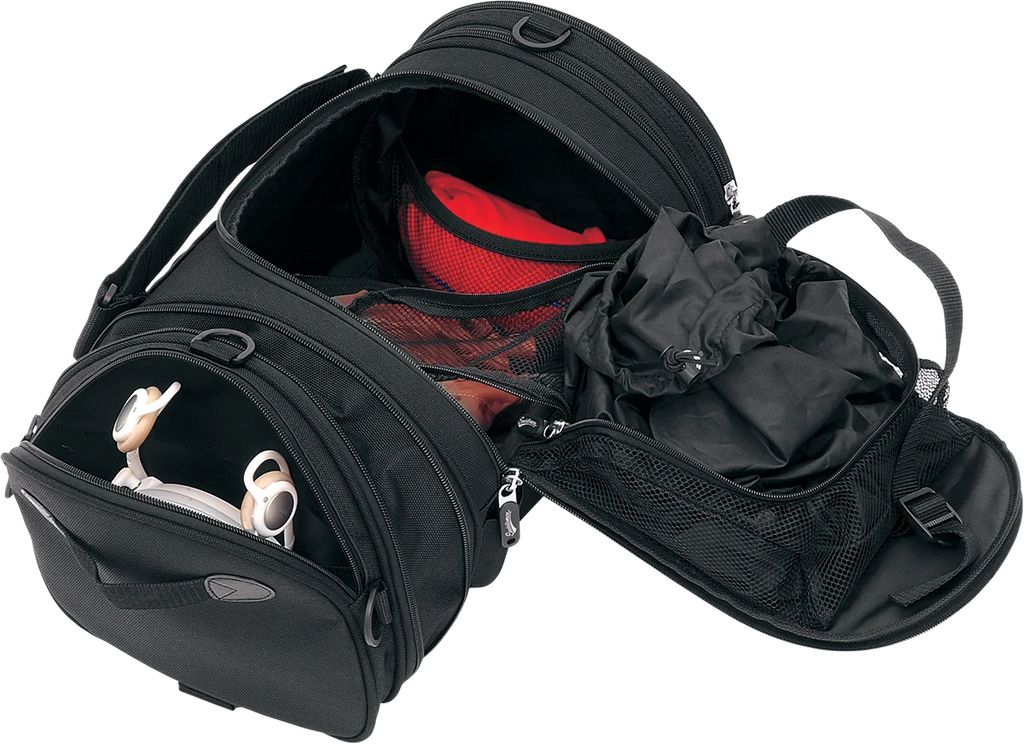 Saddlemen R1300LXE Deluxe Roll Bag EX000045 - Side View