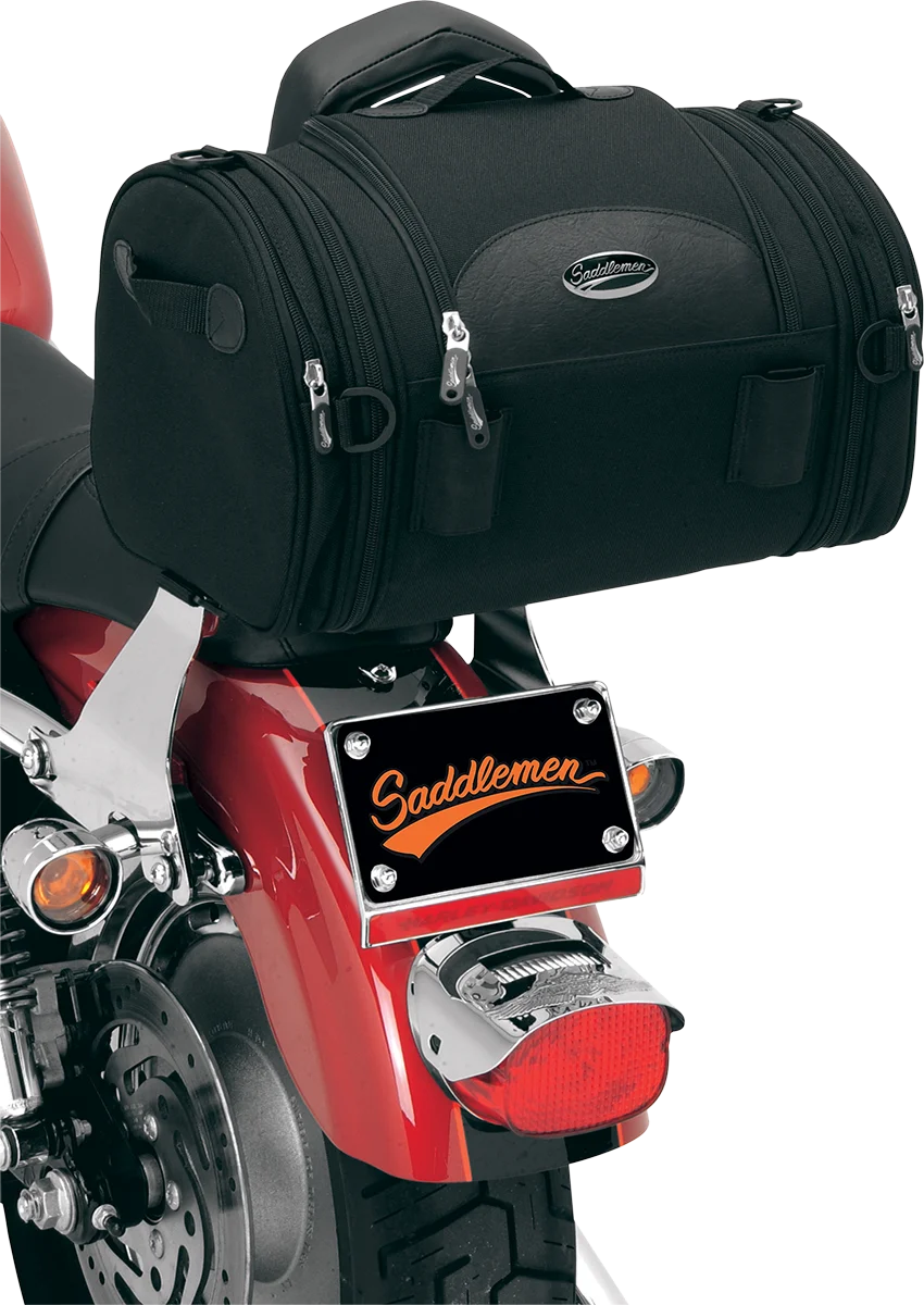 Saddlemen R1300LXE Deluxe Roll Bag EX000045 - Back View