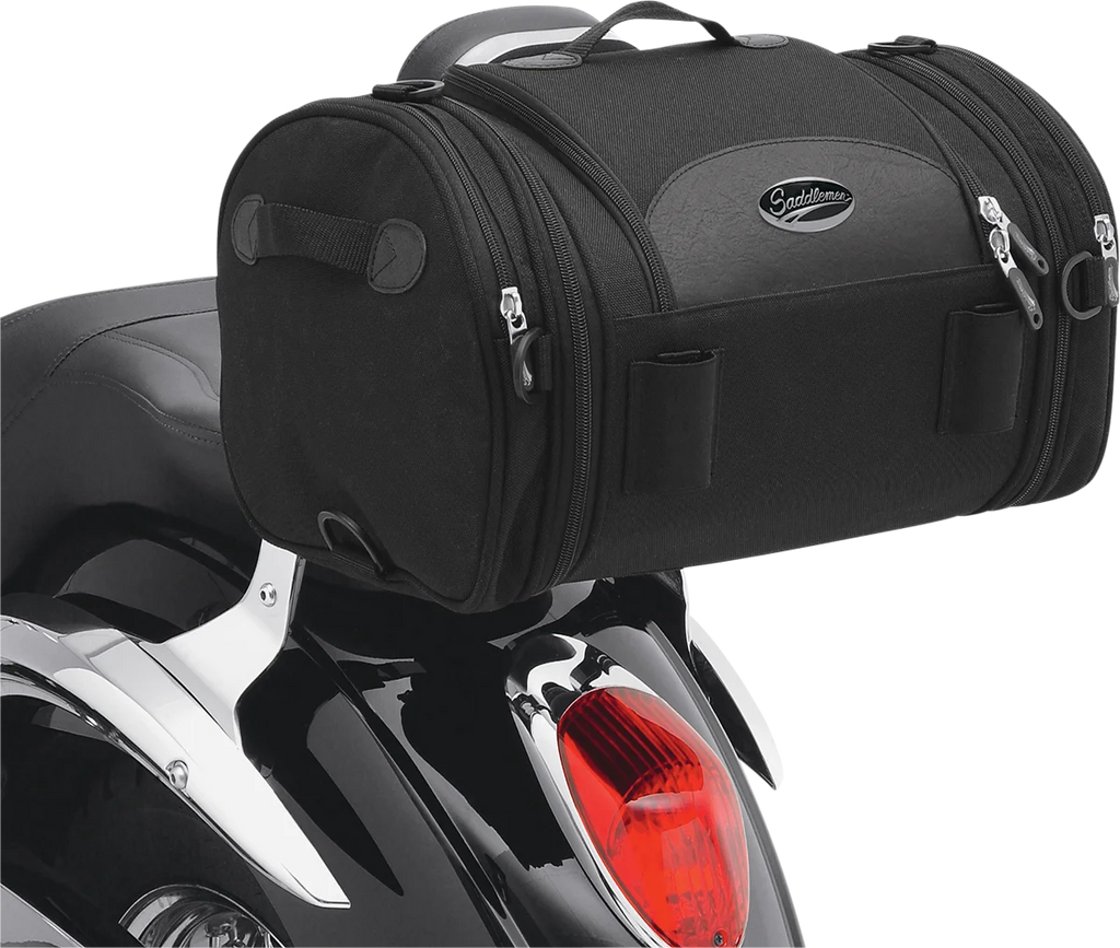 Saddlemen R1300LXE Deluxe Roll Bag EX000045 - Installation View