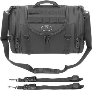 Saddlemen R1300LXE Tactical Roll Bag - Black EX000045A - Main Product View