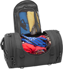 Load image into Gallery viewer, Saddlemen R1300LXE Tactical Roll Bag - Black EX000045A - Side View