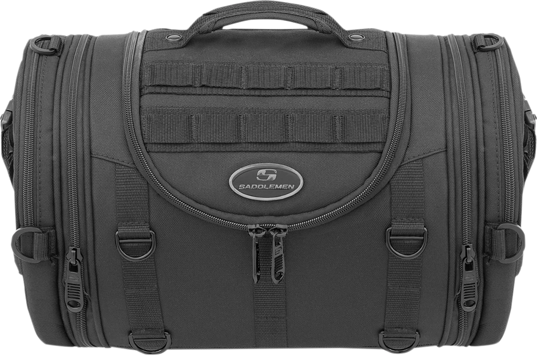 Saddlemen R1300LXE Tactical Roll Bag - Black EX000045A - Additional View 8