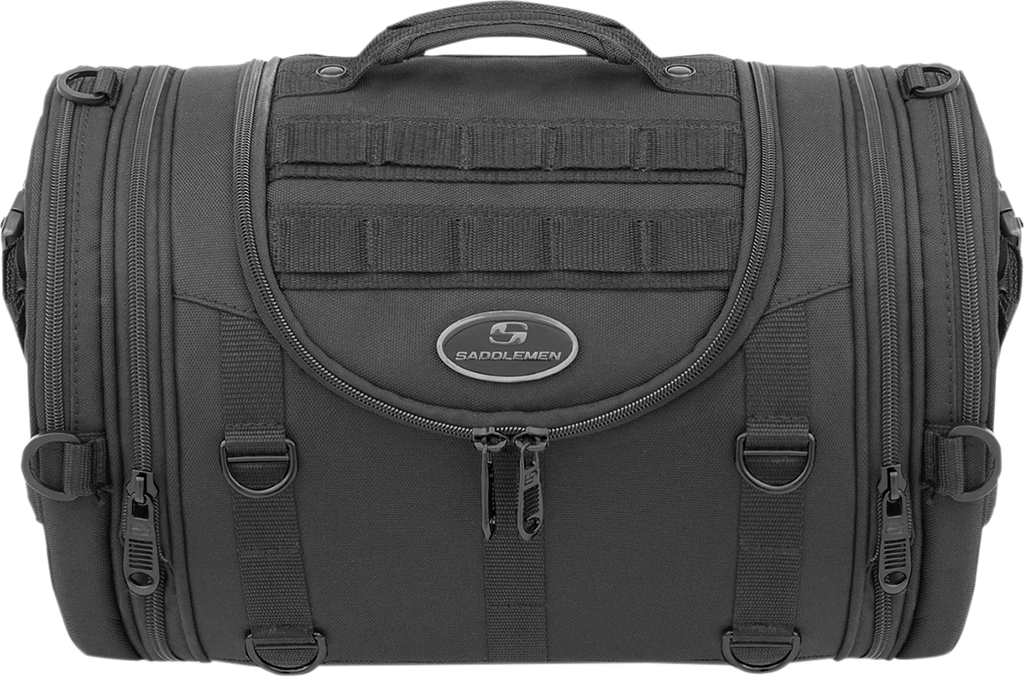 Saddlemen R1300LXE Tactical Roll Bag - Black EX000045A - Additional View 8
