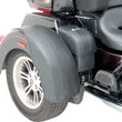 Load image into Gallery viewer, Saddlemen Rear Fender Bra Set - Tattoo - Side View