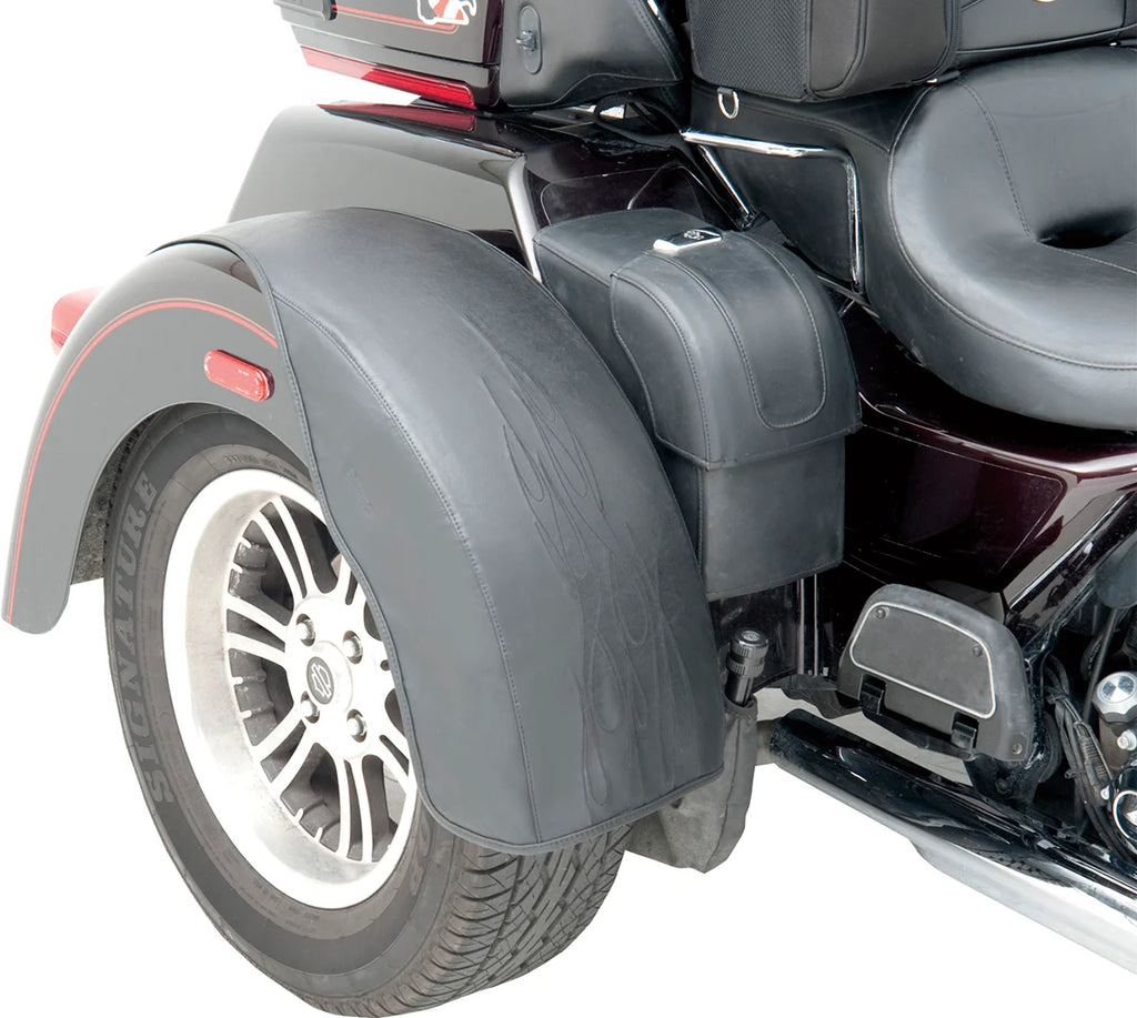 Saddlemen Rear Fender Bra Set - Tattoo - Side View