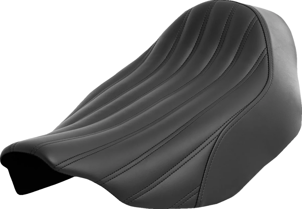 Saddlemen Renegade Knuckle Solo Seat - Black - FL '23-'24 823-07-0023 - Main Product View