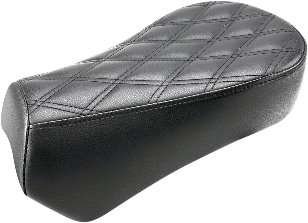 Saddlemen Renegade Pillion Pad - Lattice Stitched - Black - Scout Bobber '18-'23 I18-33-012LS - Main Product View