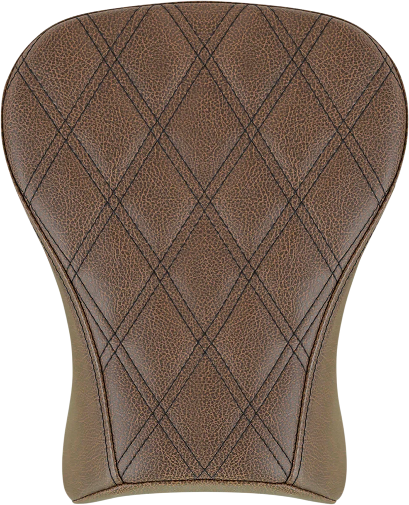 Saddlemen Renegade Pillion Pad - Touring - Lattice Stitched - Brown - FLSB/FXLR '18-'23 818-29-012BLS - Main Product View