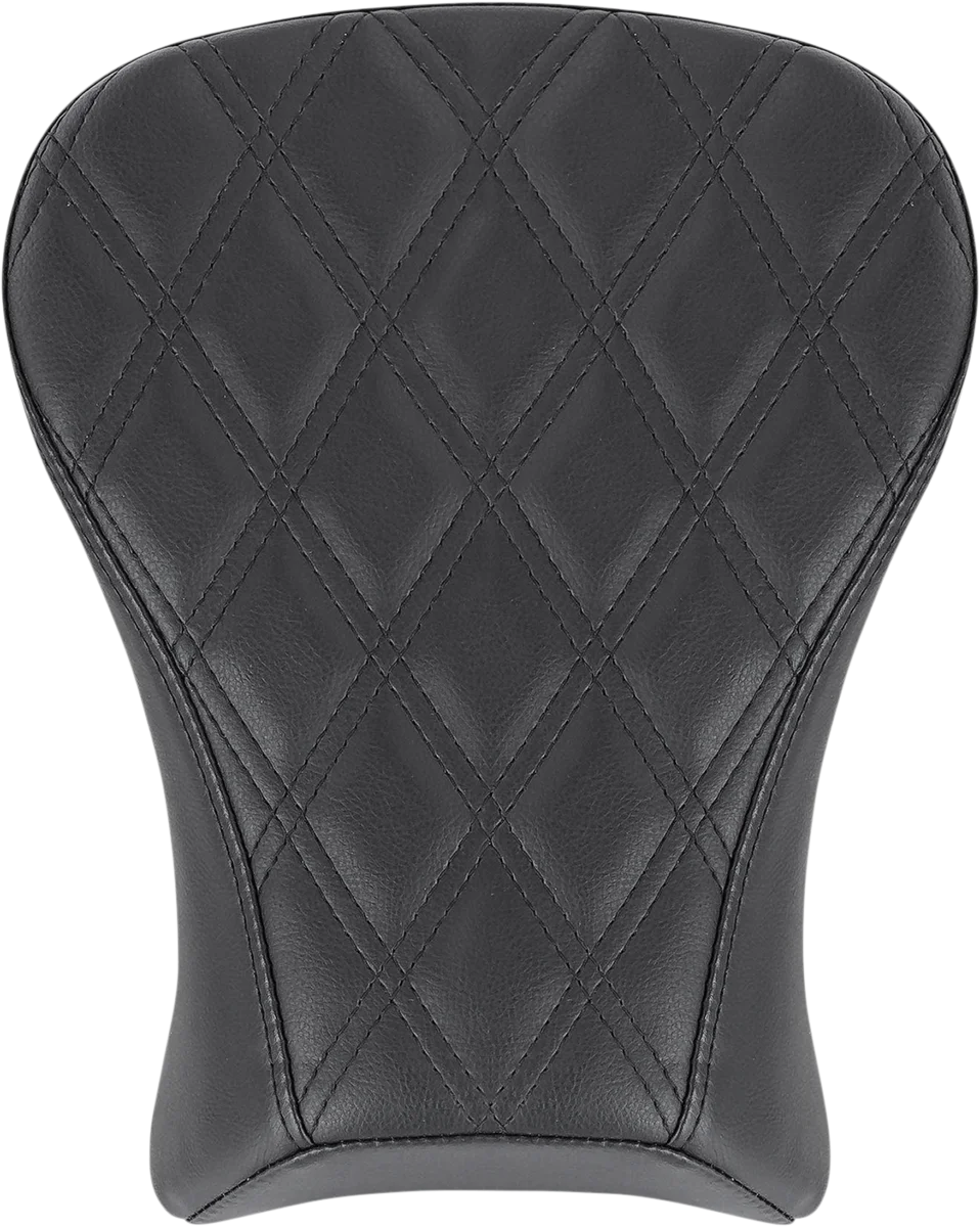 Saddlemen Renegade Pillion Pad - Touring - Lattice Stitched - Brown - FLSB/FXLR '18-'23 818-29-012BLS - Side View
