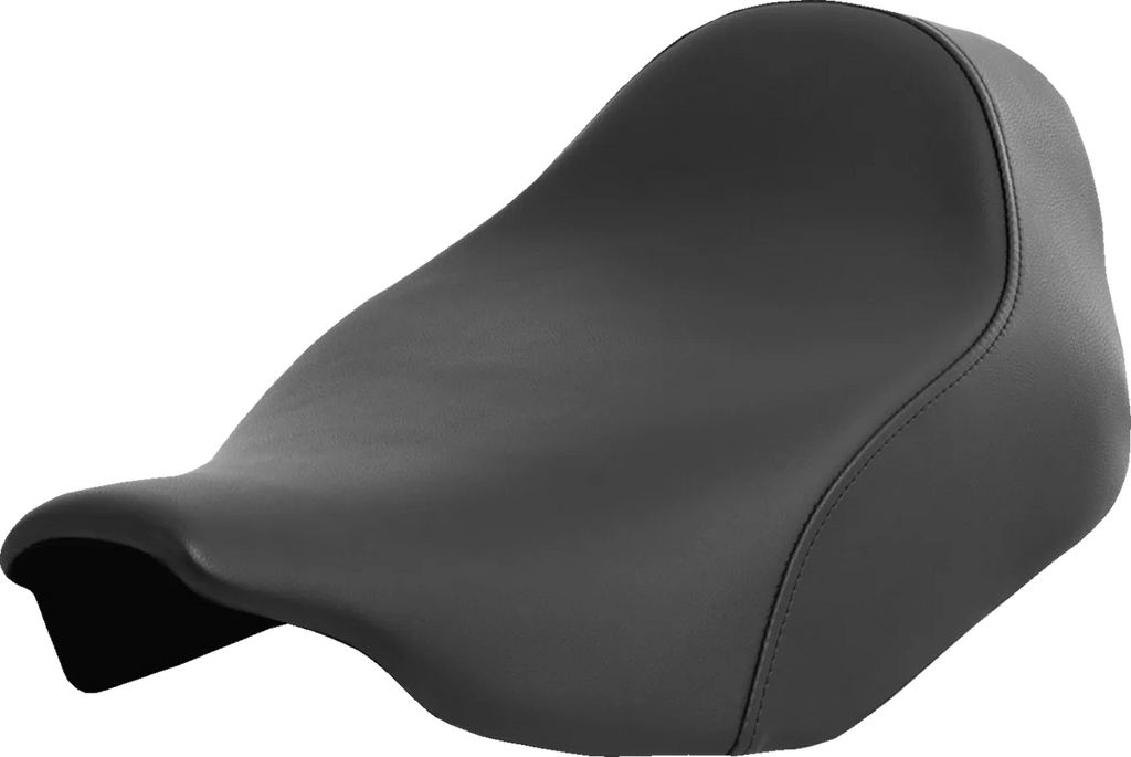 Saddlemen Renegade Solo Seat - Lattice Stitched - Black - FLT/FLH '23-'24 823-07-002LS - Side View