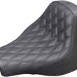 Load image into Gallery viewer, Saddlemen Renegade Solo Seat - Lattice Stitched - Black - FXFB '18-'19 818-28-002LS - Main Product View