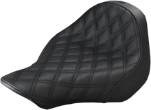Load image into Gallery viewer, Saddlemen Renegade Solo Seat - Lattice Stitched - Black - FXSB '13-'17 813-27-002LS - Main Product View