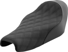 Load image into Gallery viewer, Saddlemen Renegade Solo Seat - Lattice Stitched - Black - XL '04-'20 807-11-002LS - Main Product View