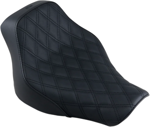 Saddlemen Renegade Solo Seat - Lattice Stitched - Black - FL '18-'20 818-33-002LS - Main Product View