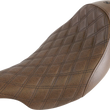 Load image into Gallery viewer, Saddlemen Renegade Solo Seat - Lattice Stitched - Brown - '08-'23 FL 808-07B-002BLS - Main Product View
