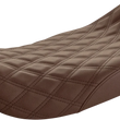 Load image into Gallery viewer, Saddlemen Renegade Solo Seat - Lattice Stitched - Brown - FLH '97-'07 897-06-002BLS - Main Product View