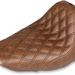 Load image into Gallery viewer, Saddlemen Renegade Solo Seat - Lattice Stitched - Brown - FLST '06-'17 806-15-002BLS - Main Product View